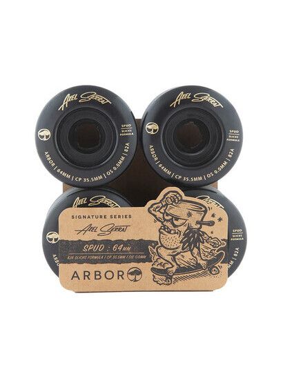Arbor Rollen Signature Wheels Spud Axel Serrat 82A bl