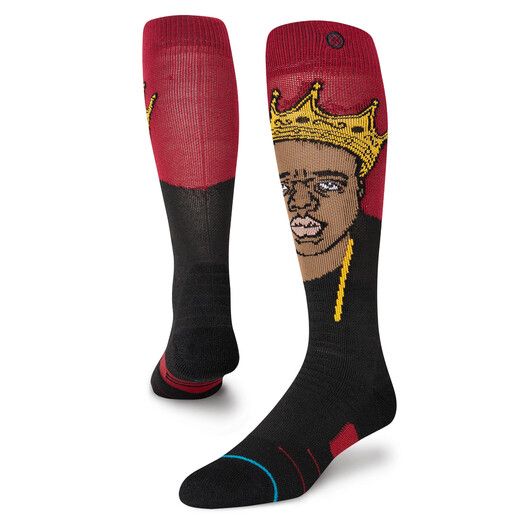 Stance Socken&#x20;Biggie&#x20;Resurrected&#x20;Snow&#x20;black