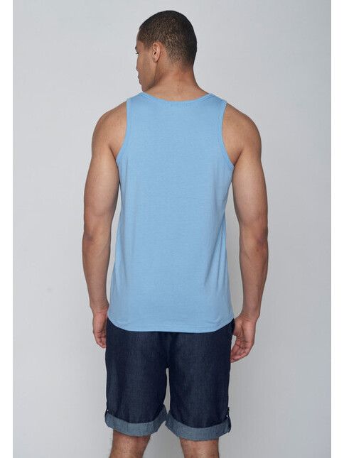 GreenBomb Tanktop Nature Simple slate blue