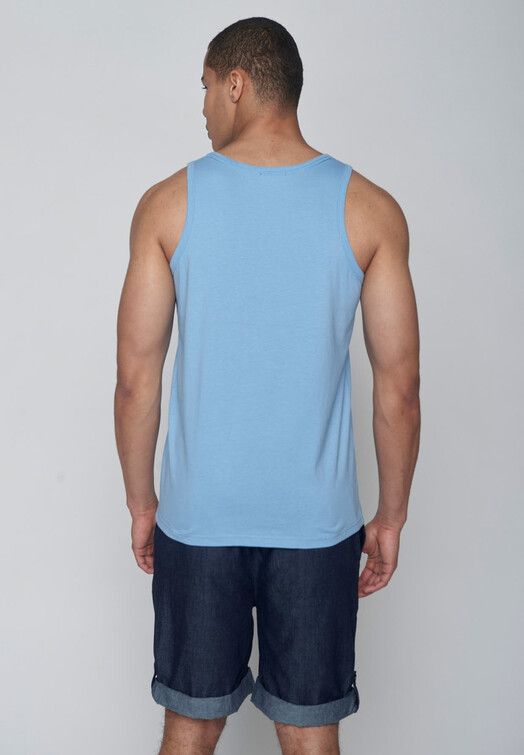 GreenBomb Tanktop&#x20;Nature&#x20;Simple&#x20;slate&#x20;blue