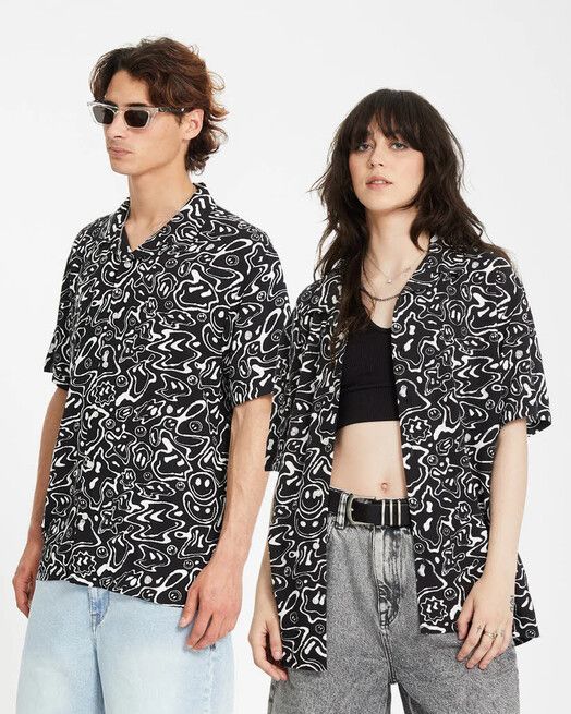 Volcom Hemd&#x20;Filip&#x20;Rygalski&#x20;Shirt&#x20;black