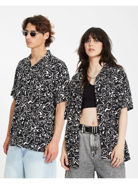 Volcom Hemd Filip Rygalski Shirt black