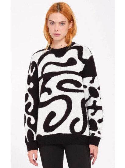 Volcom Sweater FA Zephyr black-white