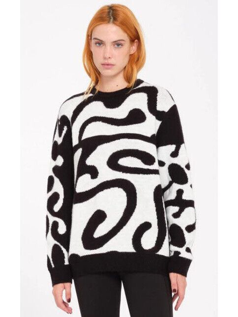 Volcom Sweater FA Zephyr black-white