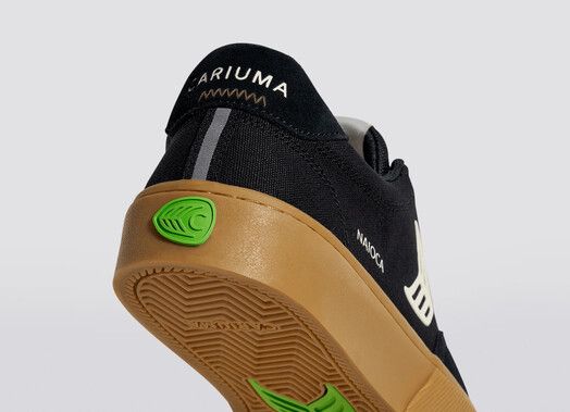 Cariuma Skateschuh&#x20;Naioca&#x20;Pro&#x20;black&#x20;gum&#x20;ivory