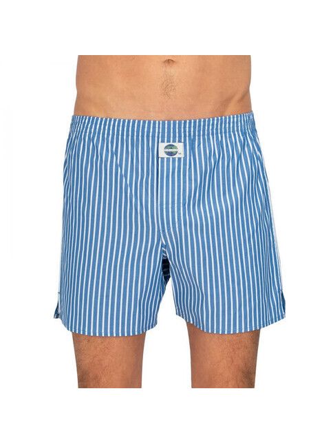 Deal Boxershort Stripe blau & weiß