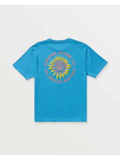 Volcom T-Shirt Jam Planet blue turq