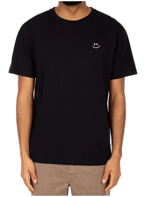 iriedaily T-Shirt Grin Cat Tee black