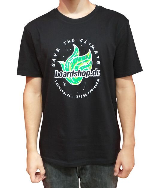  T-Shirt&#x20;Climate&#x20;Logo&#x20;black