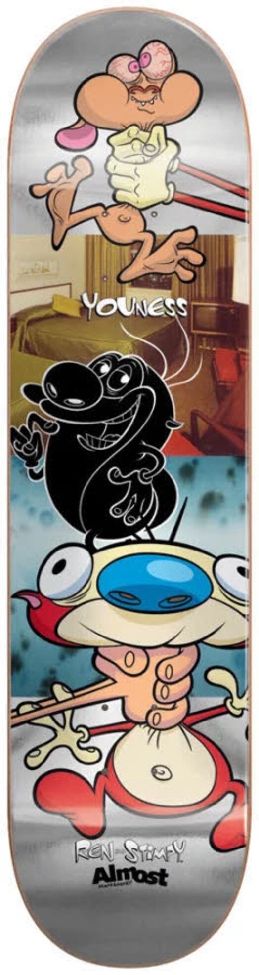 Almost Skateboard&#x20;Amrani&#x20;Ren&amp;Stimpy&#x20;Room&#x20;Mate&#x20;R7&#x20;&#x28;8.0x31.7