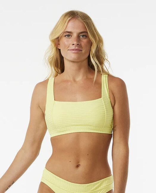 Rip Curl Bikini&#x20;Premium&#x20;Surf&#x20;Crop&#x20;D-Cup&#x20;bright&#x20;yellow