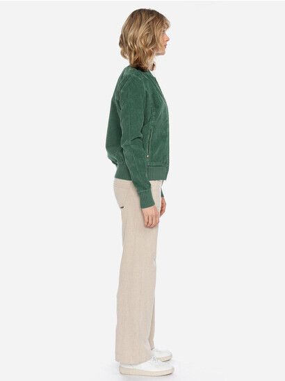 ATO Berlin Zipper Bebe GOTS Breitcord myrtle