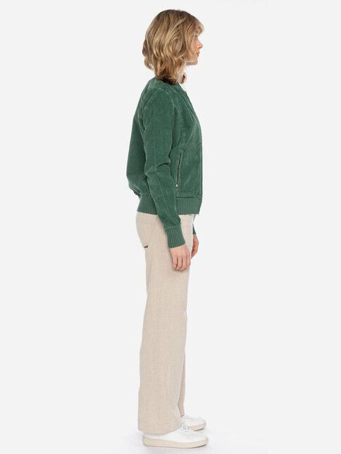 ATO Berlin Zipper Bebe GOTS Breitcord myrtle