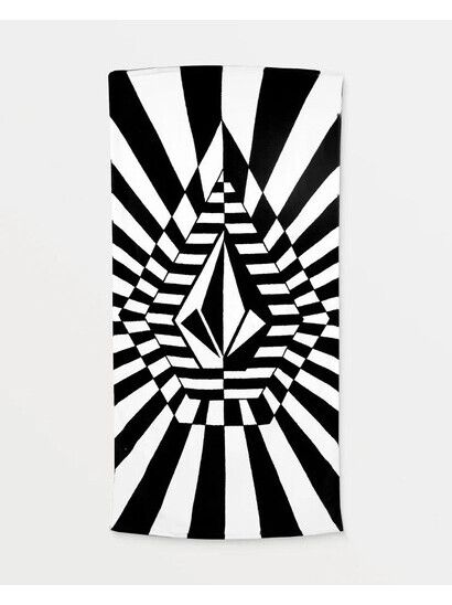 Volcom Handtuch Stoneray Towel black white