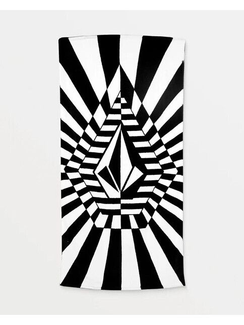 Volcom Handtuch Stoneray Towel black white