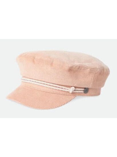 Brixton Cap Fiddler Cap soft pink cord