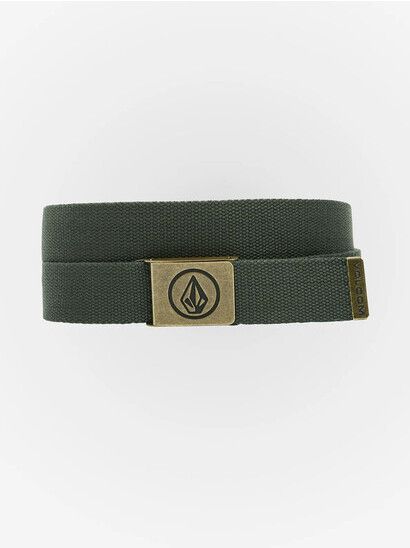 Volcom Gürtel Circle Web Belt dark forest