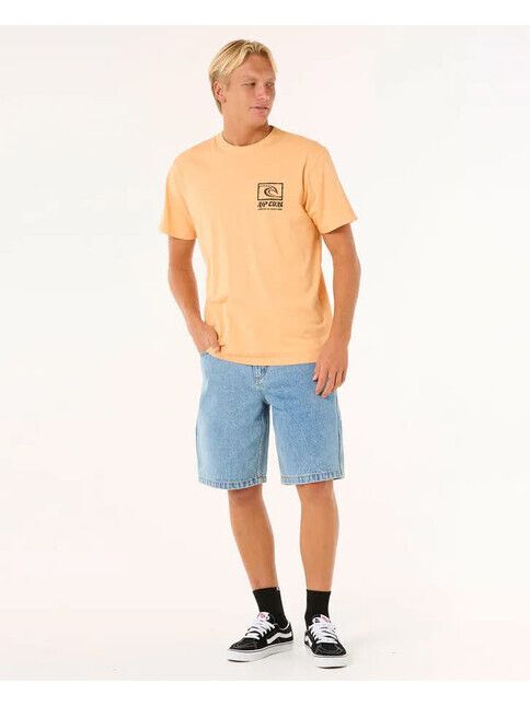 Rip Curl T-Shirt Raw Energy Trad mandarin zest