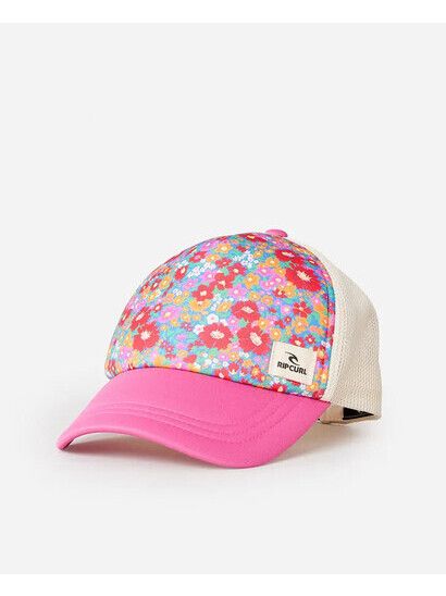 Rip Curl Cap Mixed Yardage Trucker pink