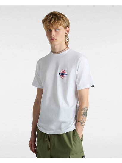 Vans T-Shirt Wormhole Warped white