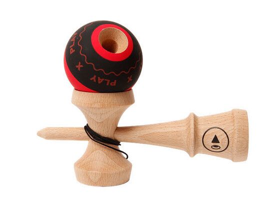 Kendama Geschicklichkeitsspiel&#x20;Play&#x20;X&#x20;Grip&#x20;dark&#x20;heat