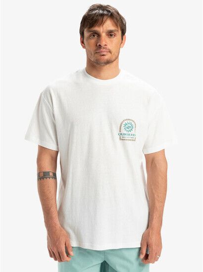 Quiksilver T-Shirt Sun Power snow white