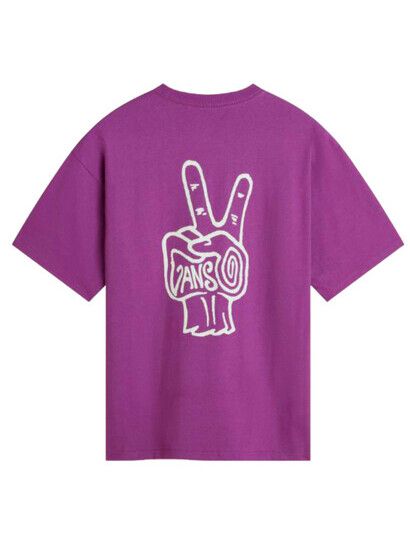 Vans T-Shirt V Hand Loose ss grape jam