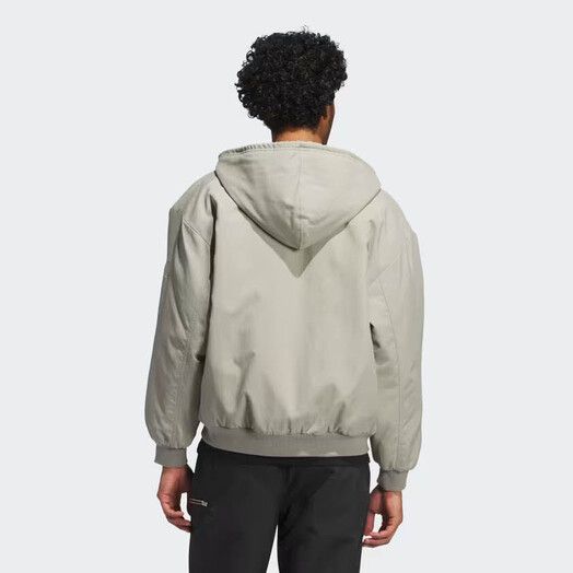 Adidas Jacke&#x20;Shmoo&#x20;Canvas&#x20;Jacket&#x20;silver&#x20;orange