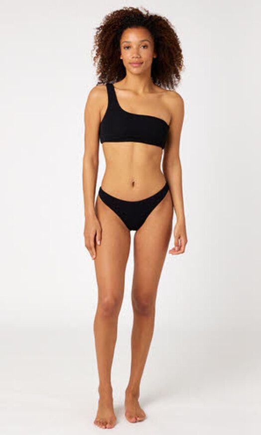 Rip Curl Bikini&#x20;Custom&#x20;Rib&#x20;One&#x20;Strap&#x20;black