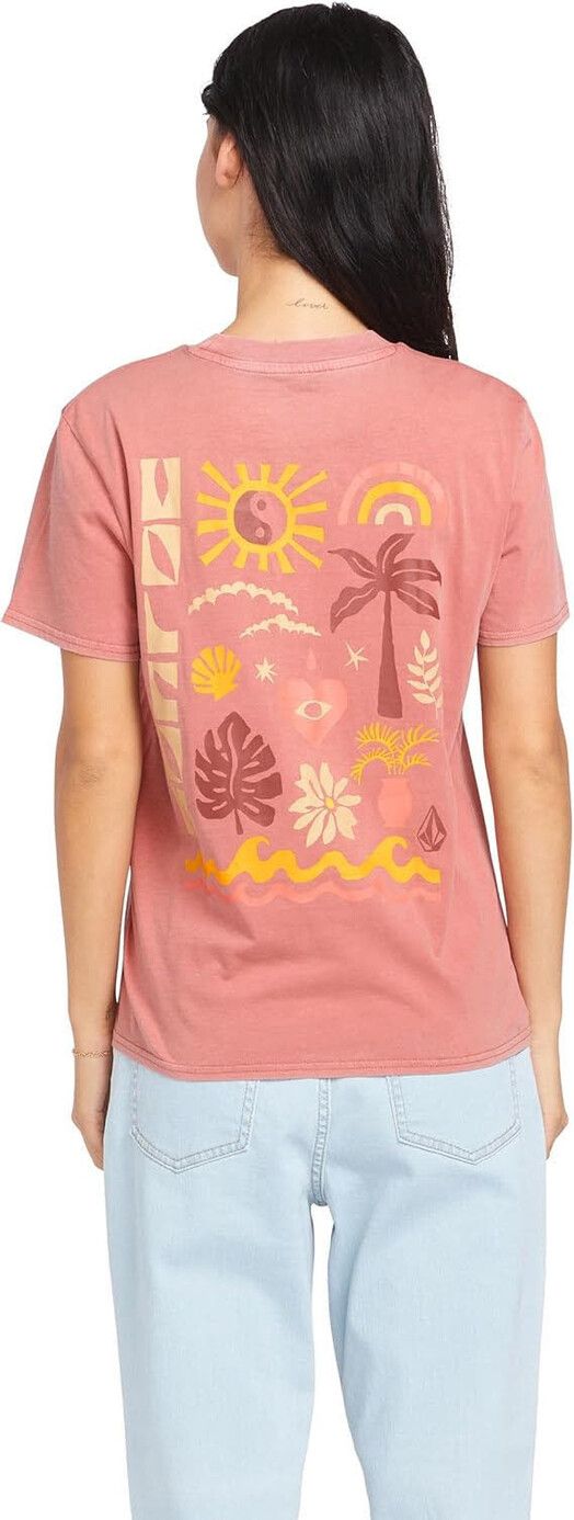 Volcom T-Shirt&#x20;Lock&#x20;It&#x20;Up&#x20;Tee&#x20;mauve&#x20;rose