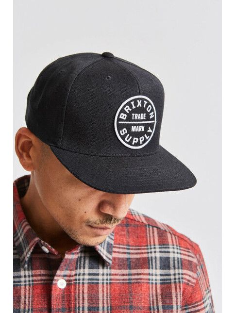 Brixton Cap Oath III Snapback black