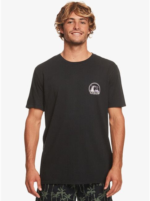Quiksilver T-Shirt Clean Circle black