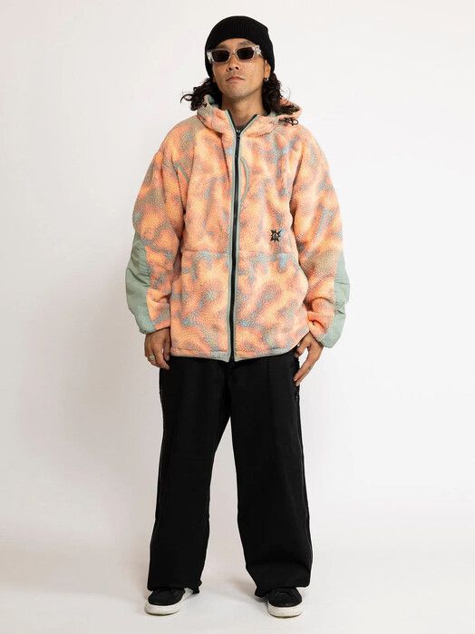 Volcom Jacke&#x20;Iguchi&#x20;Zip&#x20;Fleece&#x20;tigerlily