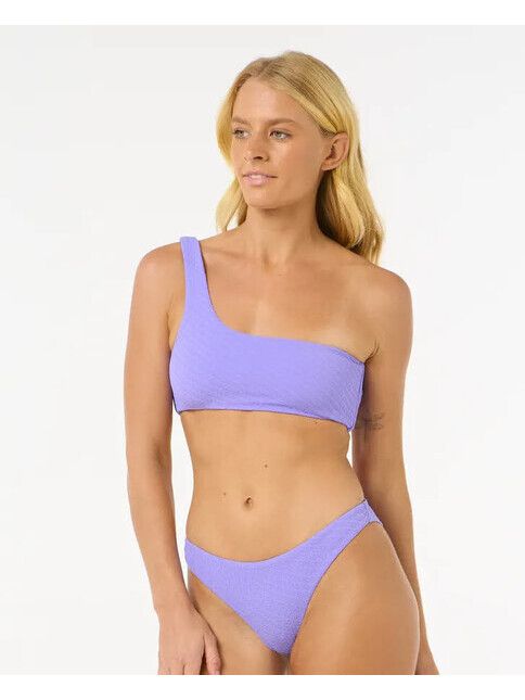Rip Curl Bikini Custom Rib One Strap purple