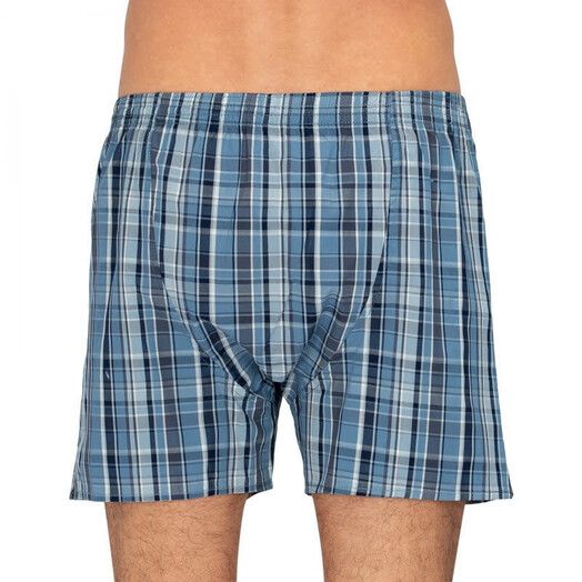 Deal Boxershort&#x20;Check&#x20;blau&#x20;kariert