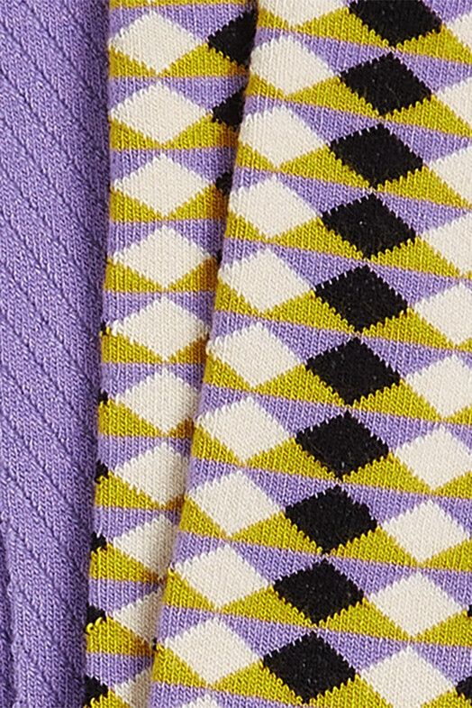 King Louie Socken&#x20;Socks&#x20;2-Pack&#x20;Mares&#x20;sheer&#x20;lilac