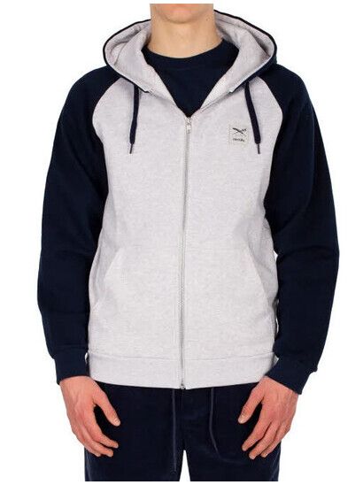 iriedaily Zipper De College 2 Zip Hood ash heather