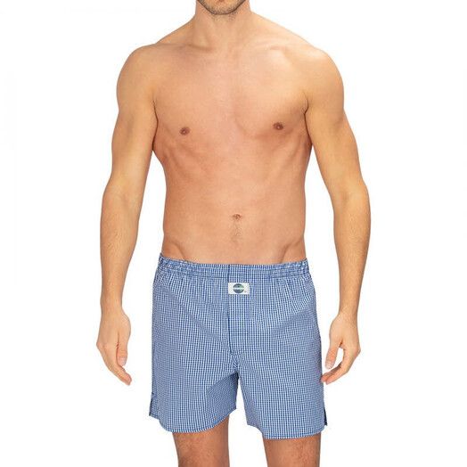 Deal Boxershort&#x20;Check&#x20;blau&#x20;kariert