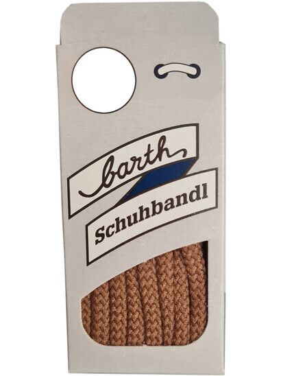 Barth Schuhbandl Schnürsenkel Sport rund braun