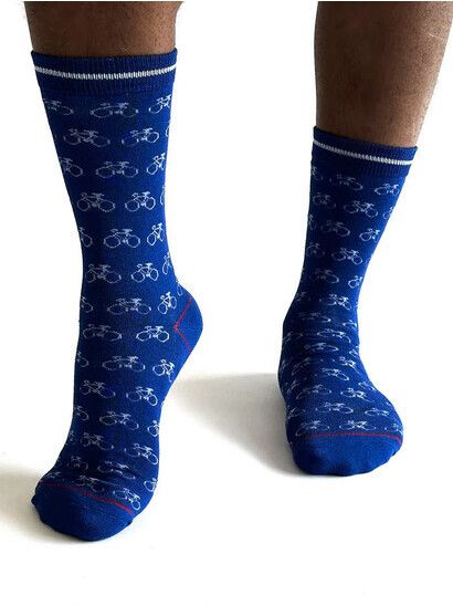 Thought Socken Peyton Bike Bamboo Socks navy