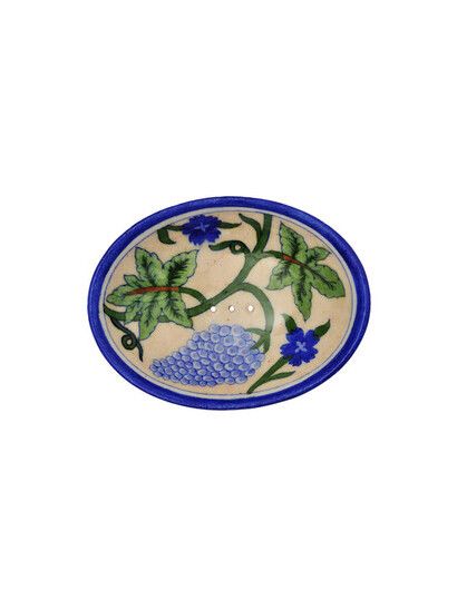 Tranquillo Seifenschale POR 148 Blue Pottery blue