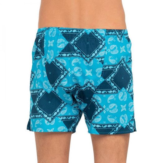 Deal Boxershort&#x20;Paisley&#x20;II&#x20;blau