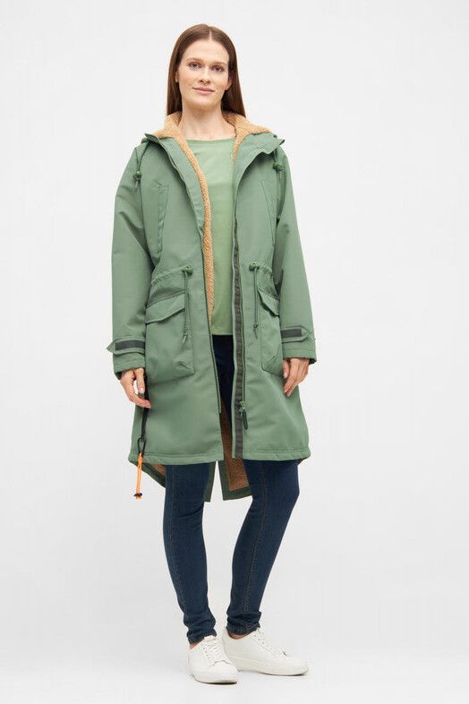 Derbe Jacke&#x20;Phoebholm&#x20;Dog&#x20;hedge&#x20;green&#x2F;caramel