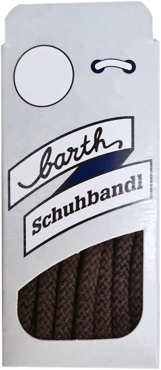 Barth Schuhbandl Schn&#x00FC;rsenkel&#x20;Sport&#x20;rund&#x20;&#x20;dunkelbraun