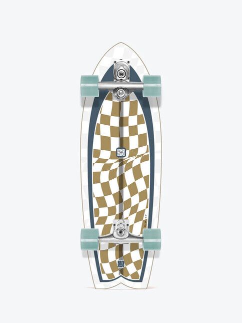 Long Island Surfskate Checker 30x9.75x19 complete