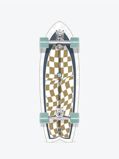 Long Island Surfskate Checker 30x9.75x19 complete