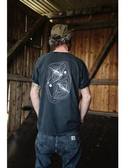 Shotgun T-Shirt Peculiar Loose black washed
