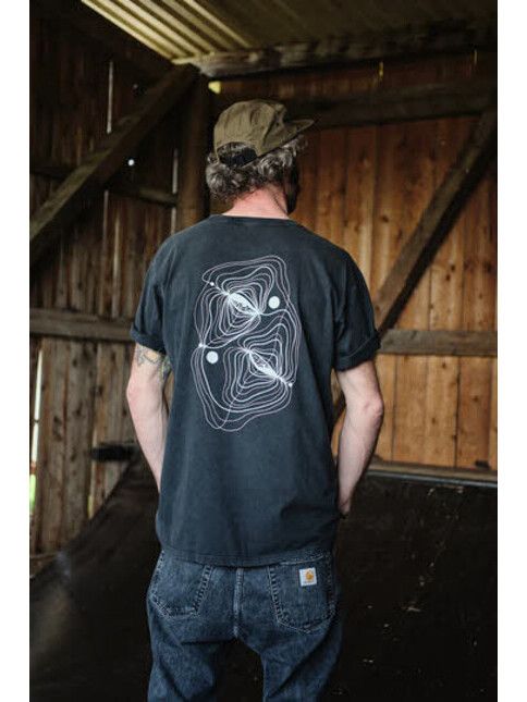 Shotgun T-Shirt Peculiar Loose black washed