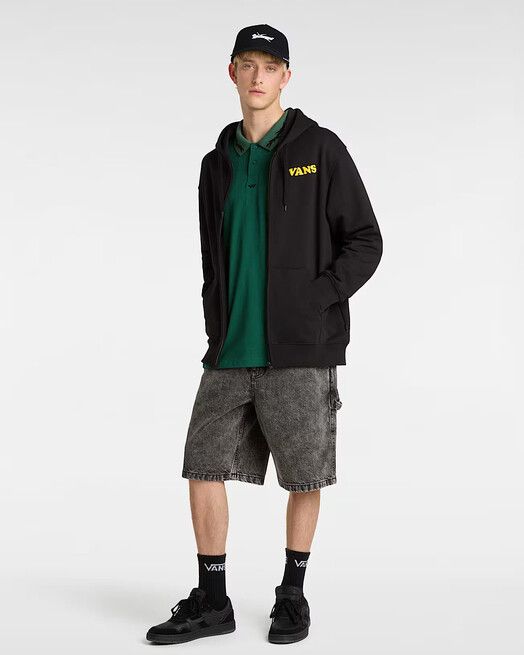 Vans T-Shirt&#x20;Skate&#x20;Mesh&#x20;Polo&#x20;rain&#x20;forest