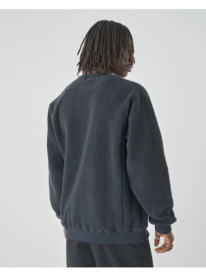 Cleptomanicx Sweater Flaneur blue graphite
